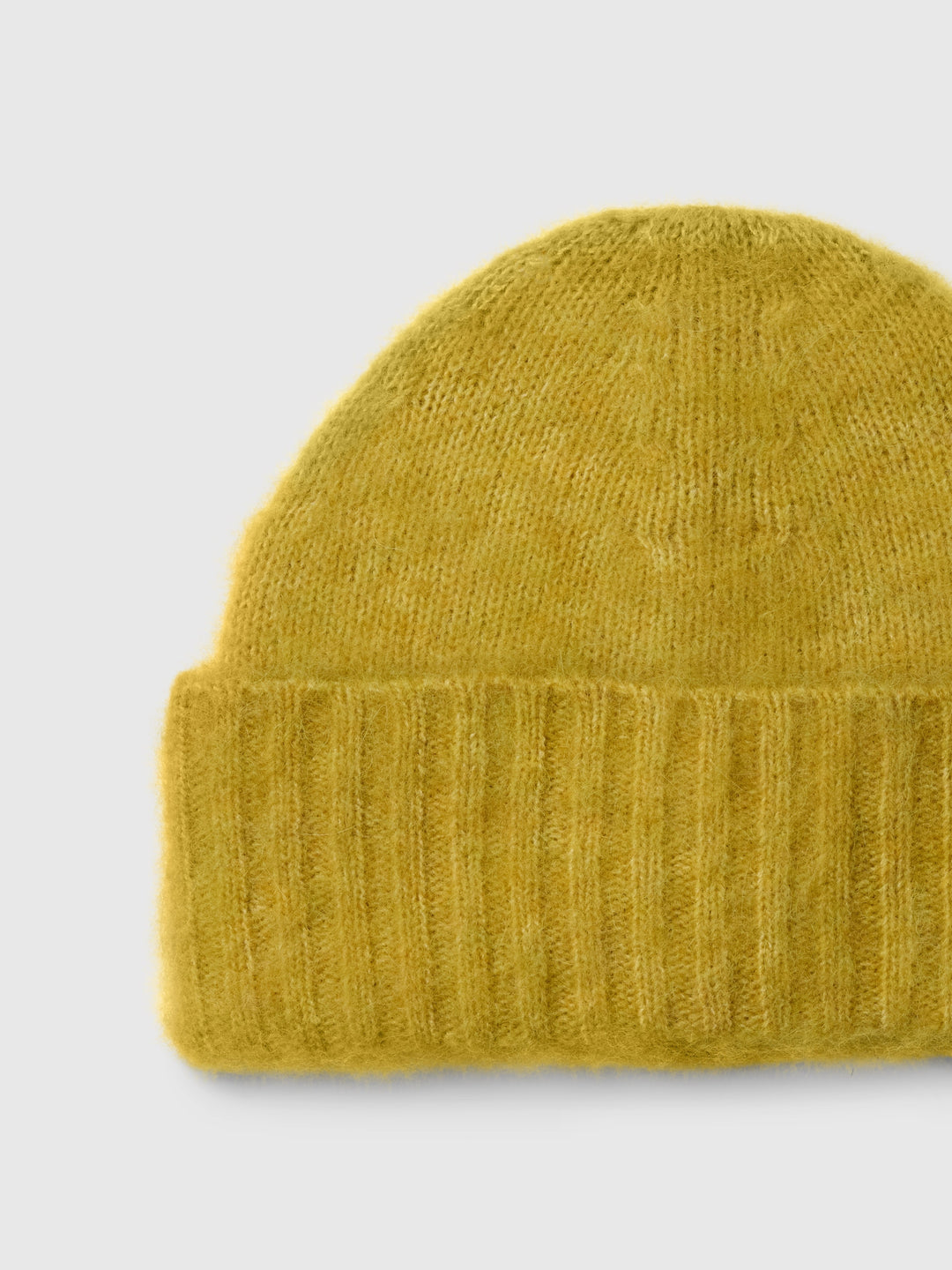 SLWLULU BRUSHED WOOL BLEND BEANIE, Avocado Oil 306985 Bild 4