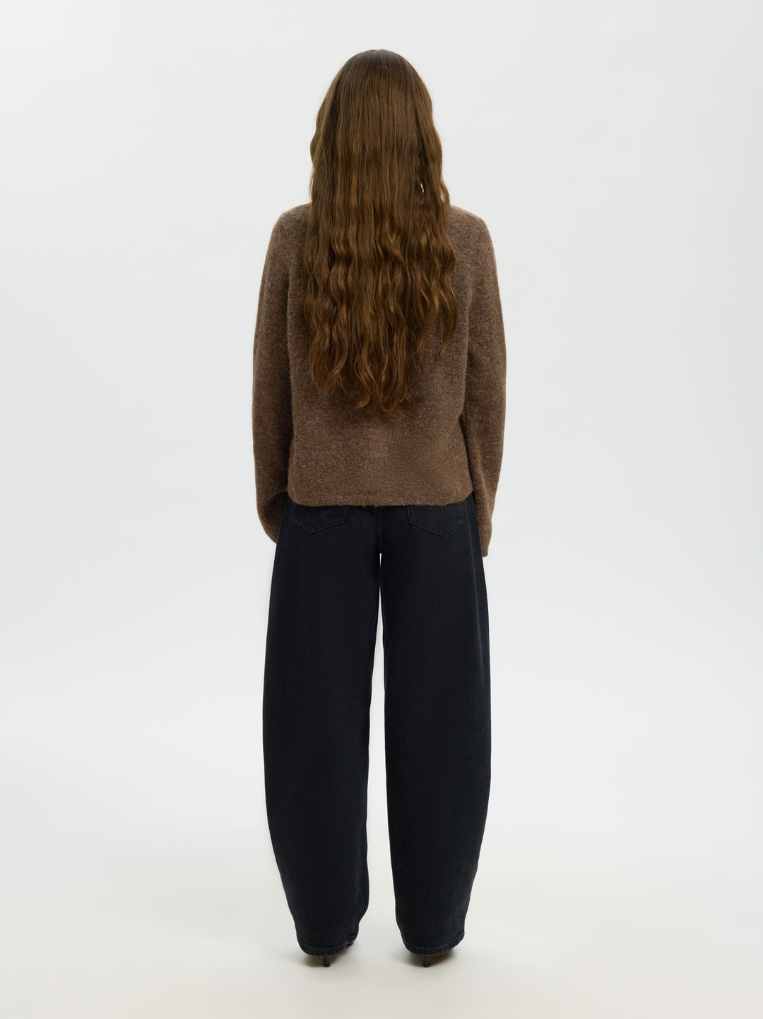 SLWLULU NEW LS KNIT CARDIGAN NOOS, Dachshund/MELANGE 205410001 Bild 3