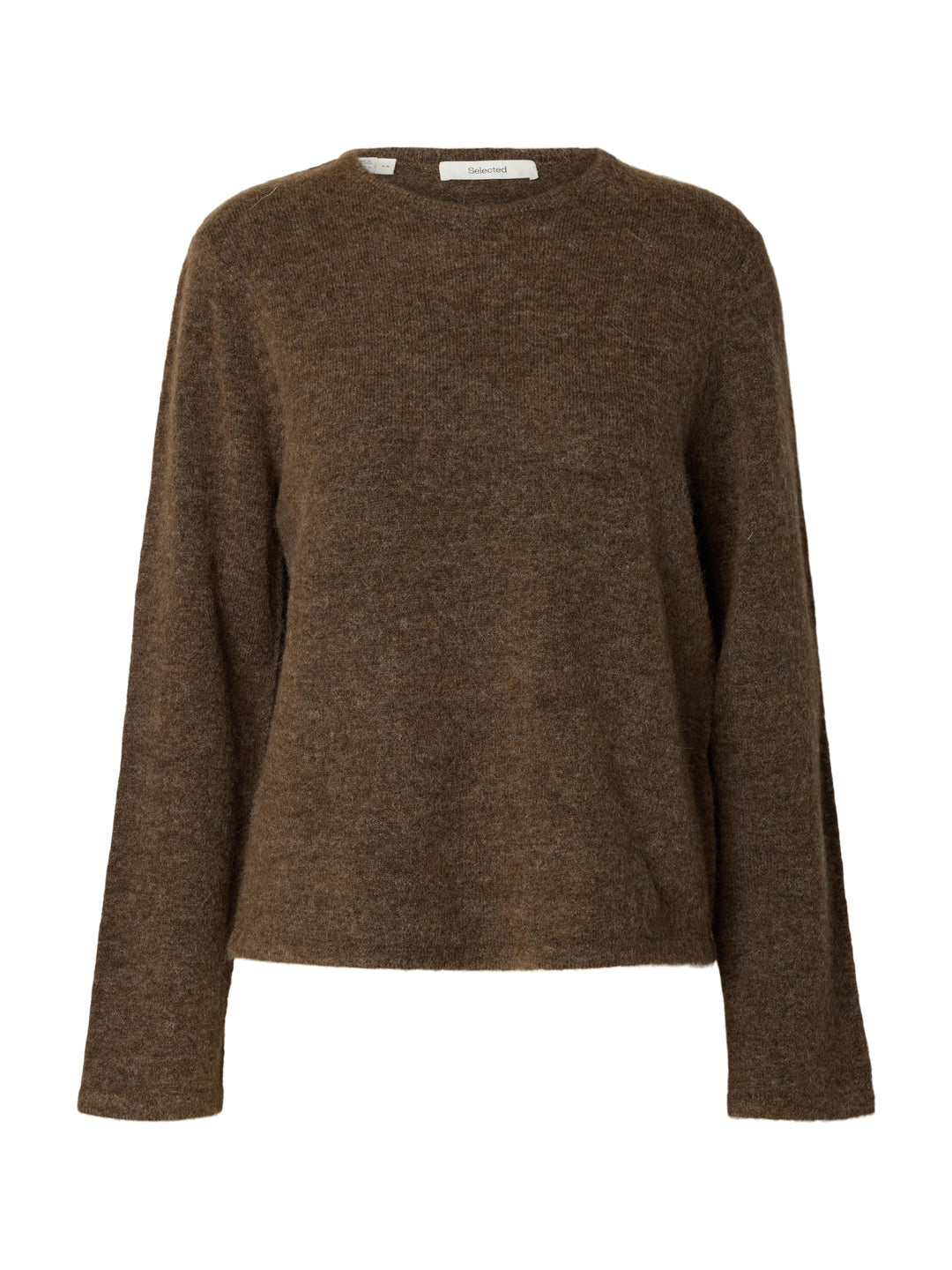 SLWLULU NEW LS KNIT O-NECK NOOS, Dachshund/MELANGE 205410001 Bild 1