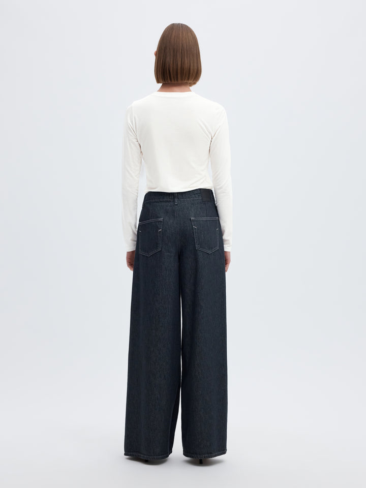 SLWMANJA LS O-NECK NOOS, Snow White 182634 Bild 3