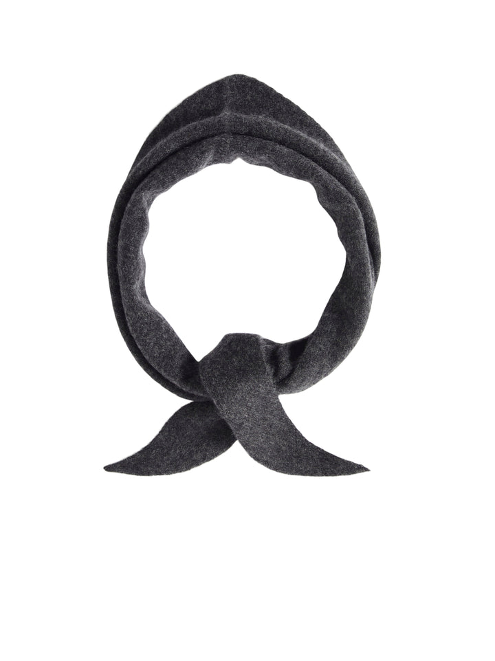 SLWMARIA NARROW CASHMERE SCARF NOOS, Dark Grey Melange 180591 Bild 3