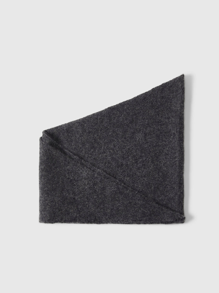 SLWMARIA NARROW CASHMERE SCARF NOOS, Dark Grey Melange 180591 Bild 4