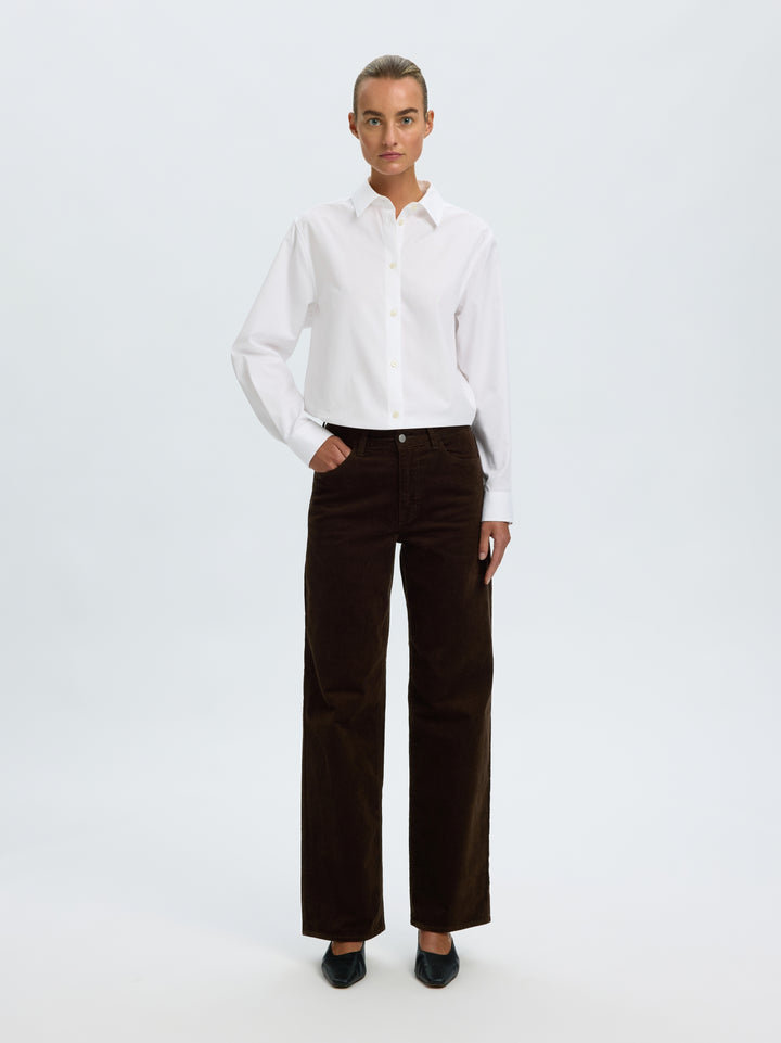 SLWWIDE RUNA HW CORDUROY PANT NOOS, Delicioso 180751 Bild 4