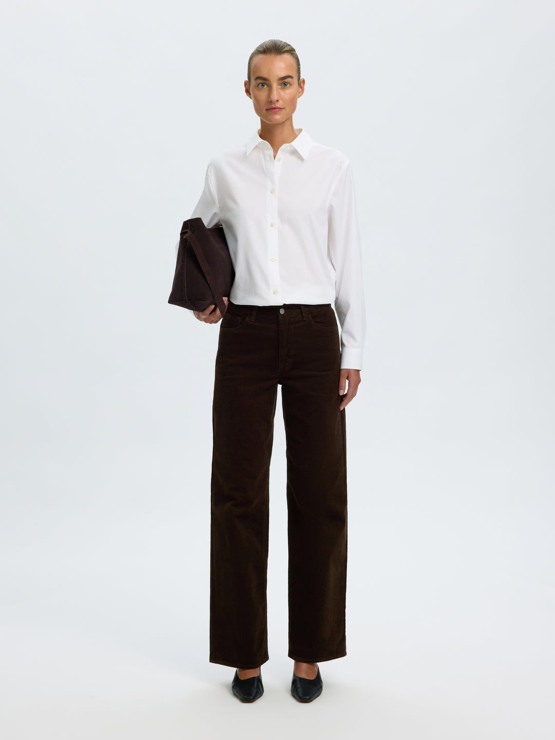 SLWWIDE RUNA HW CORDUROY PANT NOOS, Delicioso 180751 Bild 6