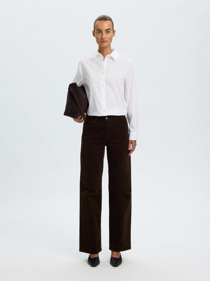 SLWWIDE RUNA HW CORDUROY PANT NOOS, Delicioso 180751 Bild 6