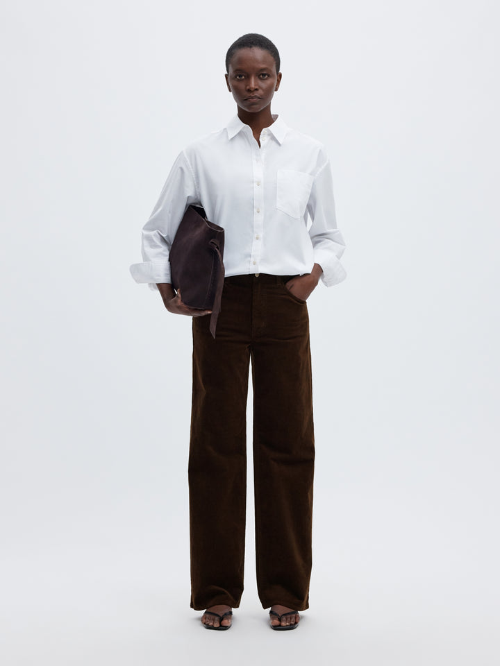 SLWWIDE RUNA HW CORDUROY PANT NOOS, Delicioso 180751 Bild 6