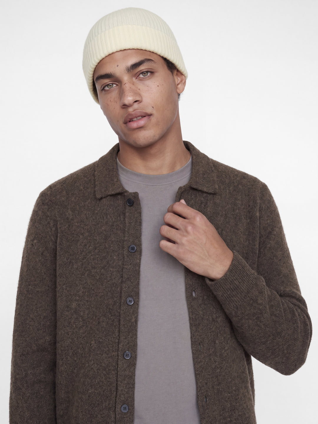 JACCOPENHAGEN WOOL BEANIE NOOS, Cloud Dancer 177642 Bild 5