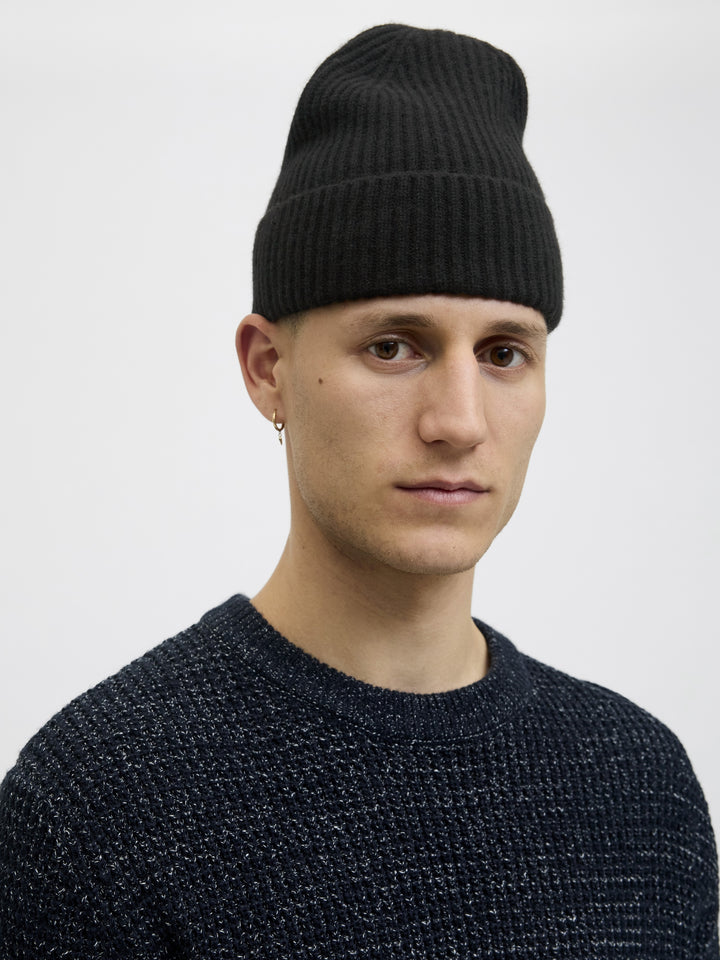 JACCOPENHAGEN WOOL BEANIE NOOS, Black 178012 Bild 4