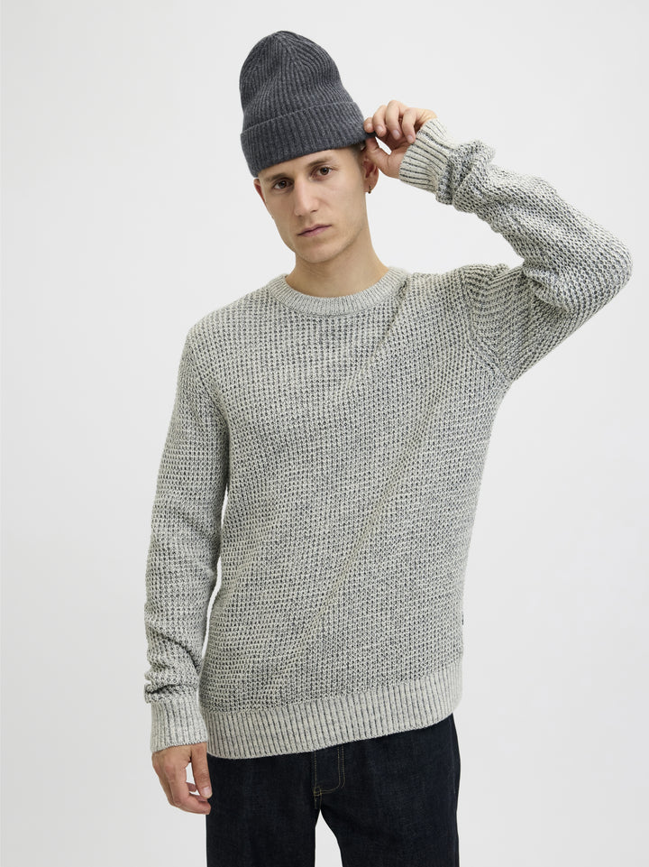 JACCOPENHAGEN WOOL BEANIE NOOS, Dark Grey Melange 179084 Bild 4