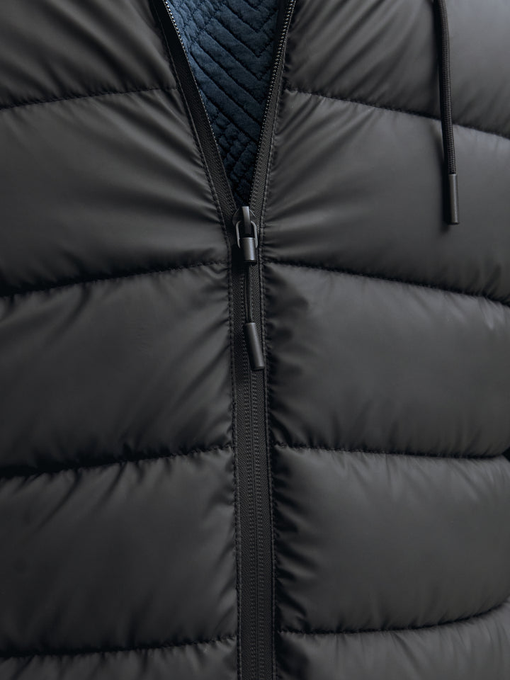 JCOPOINT PU PUFFER JACKET BF, Black 178012 Bild 3