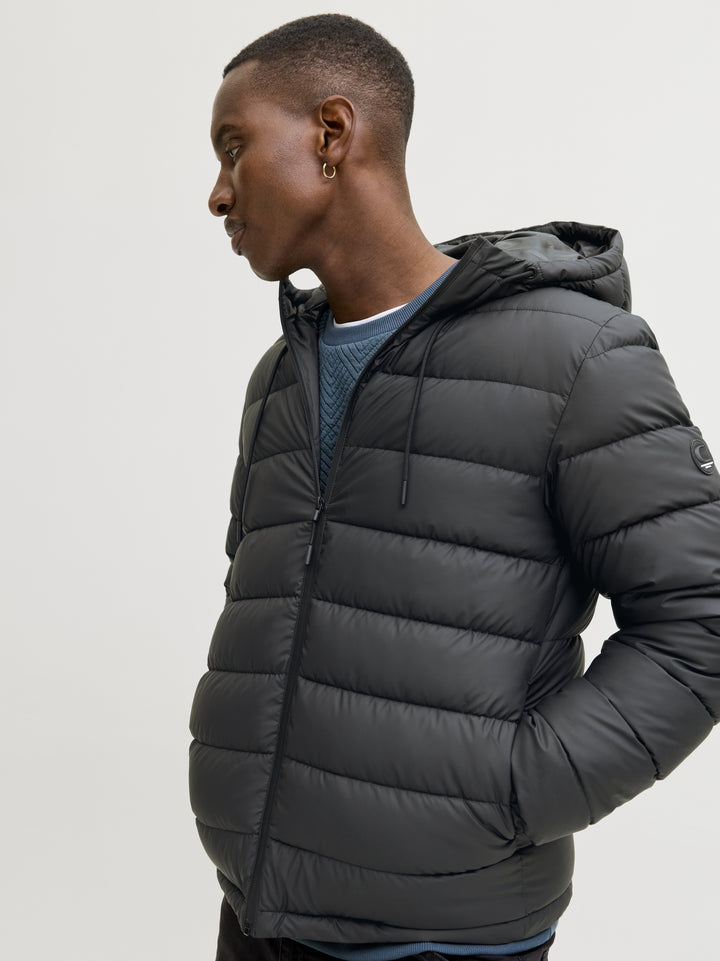 JCOPOINT PU PUFFER JACKET BF, Black 178012 Bild 6