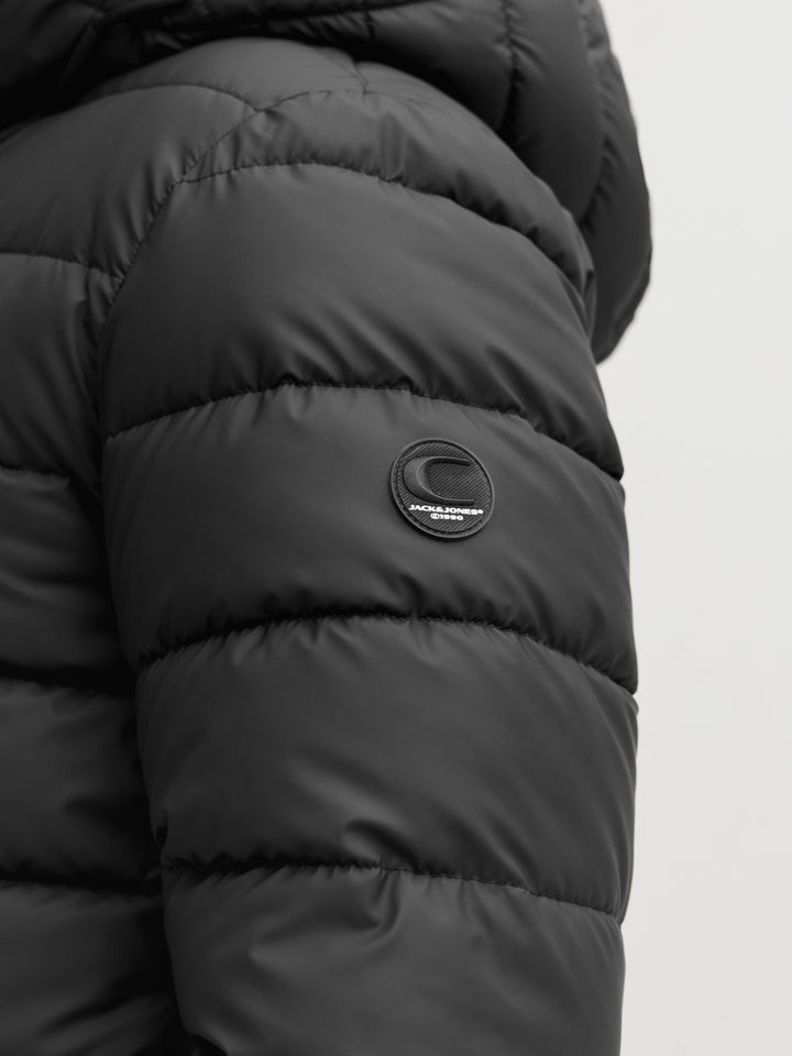 JCOPOINT PU PUFFER JACKET BF, Black 178012 Bild 7