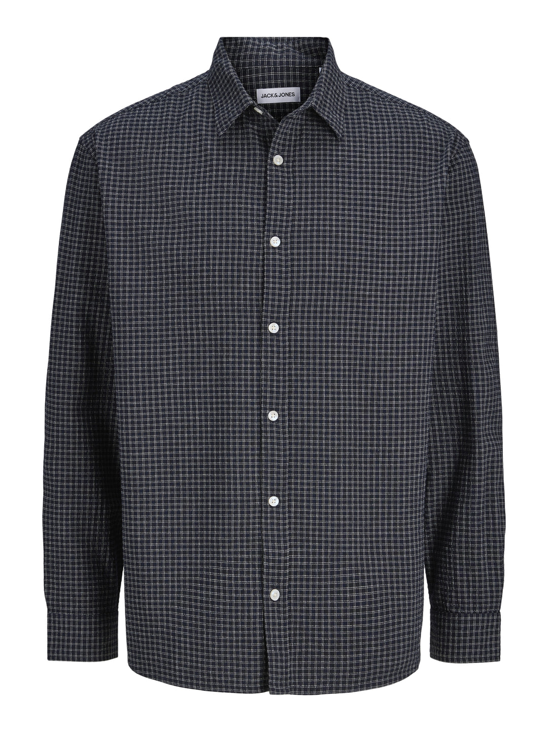 JJCONRAD CHECK SEERSUCKER SHIRT LS, Sky Captain 175917 Bild 1