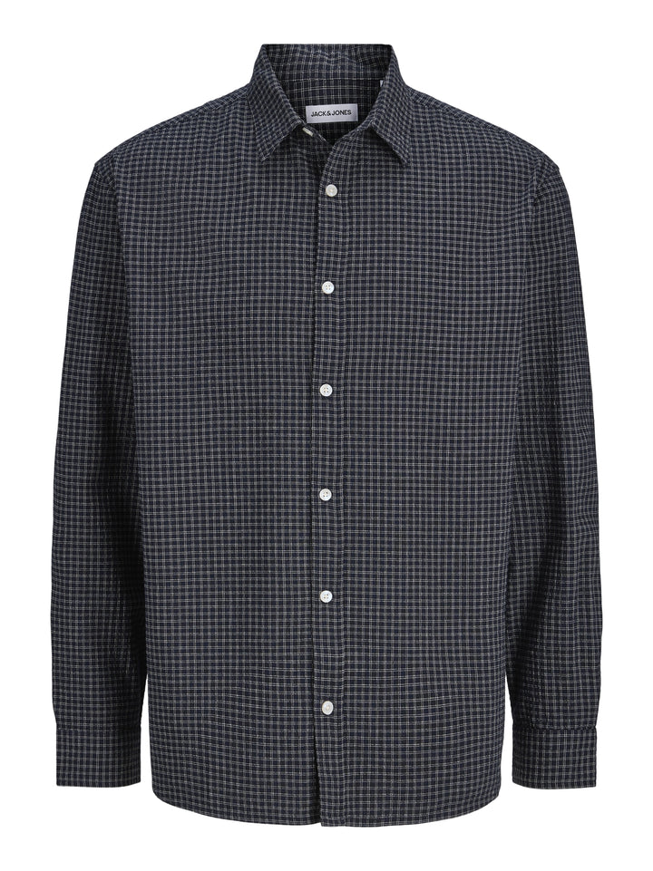 JJCONRAD CHECK SEERSUCKER SHIRT LS, Sky Captain 175917 Bild 1