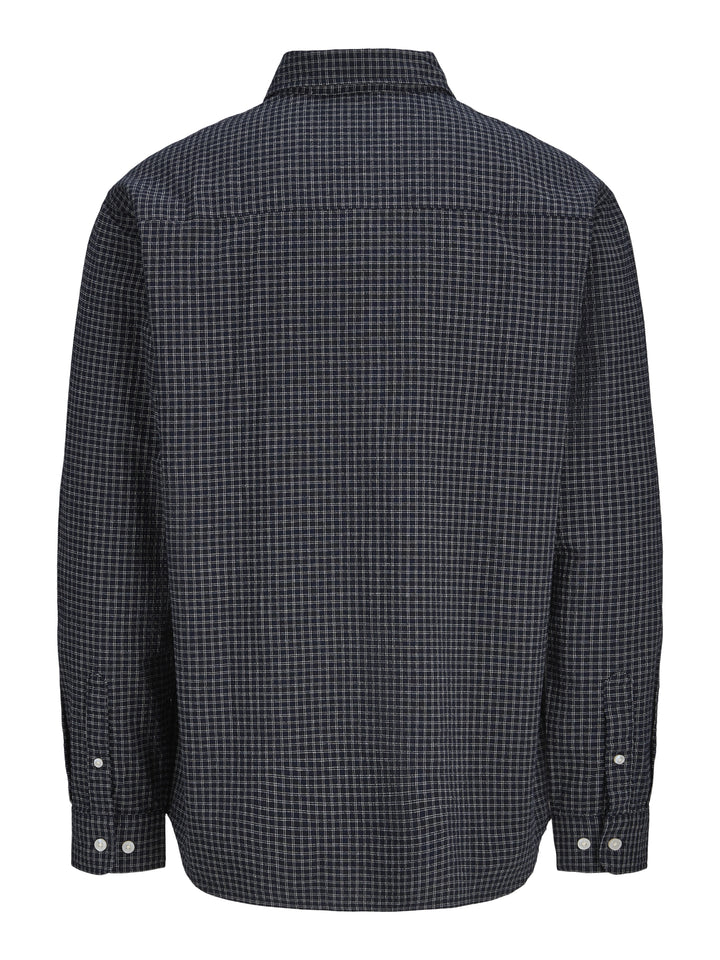 JJCONRAD CHECK SEERSUCKER SHIRT LS, Sky Captain 175917 Bild 2