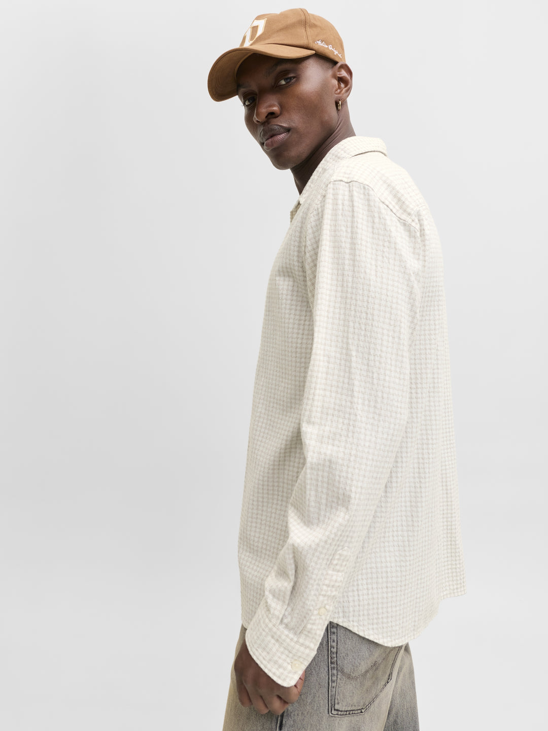 JJCONRAD CHECK SEERSUCKER SHIRT LS, String 175966 Bild 8