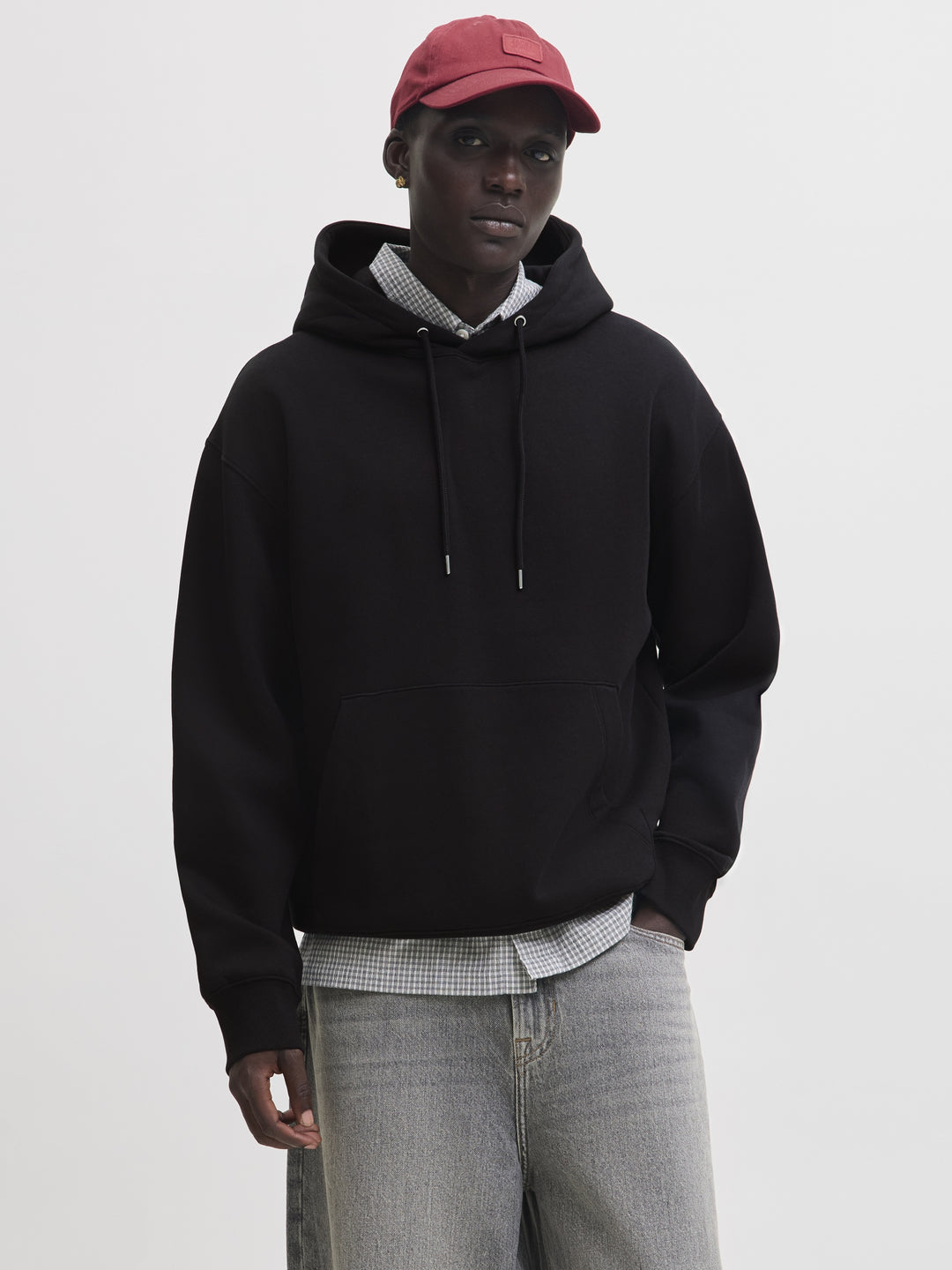 JJEACE SWEAT HOOD NOOS, Black 178012 Bild 2