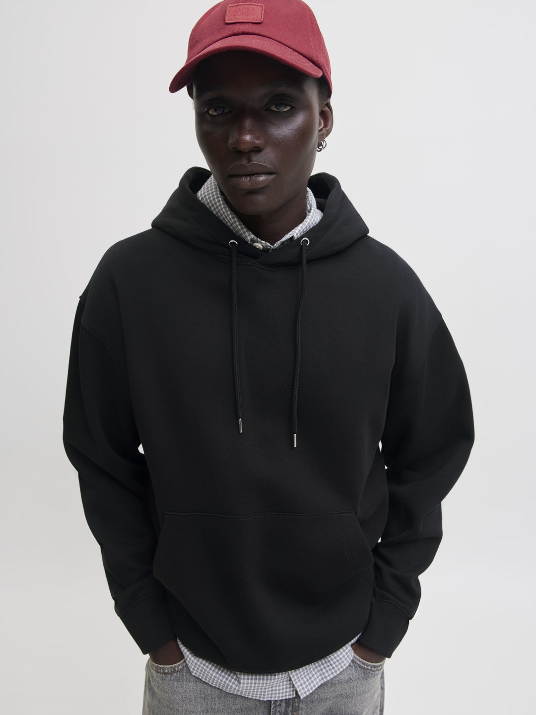 JJEACE SWEAT HOOD NOOS, Black 178012 Bild 3