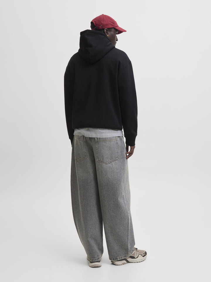 JJEACE SWEAT HOOD NOOS, Black 178012 Bild 6