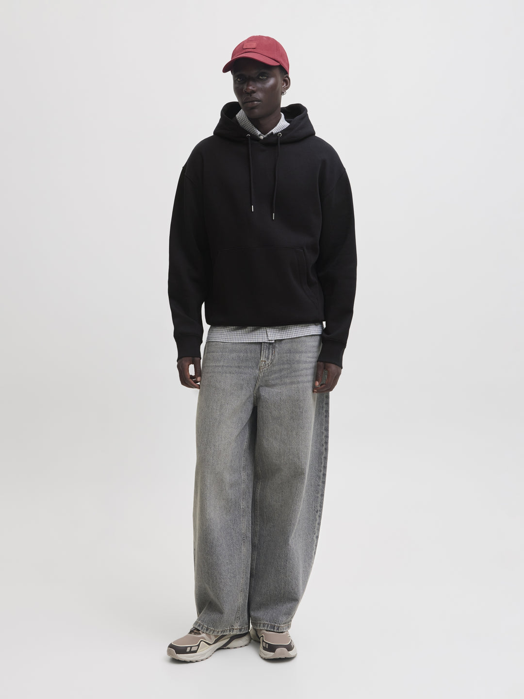 JJEACE SWEAT HOOD NOOS, Black 178012 Bild 7