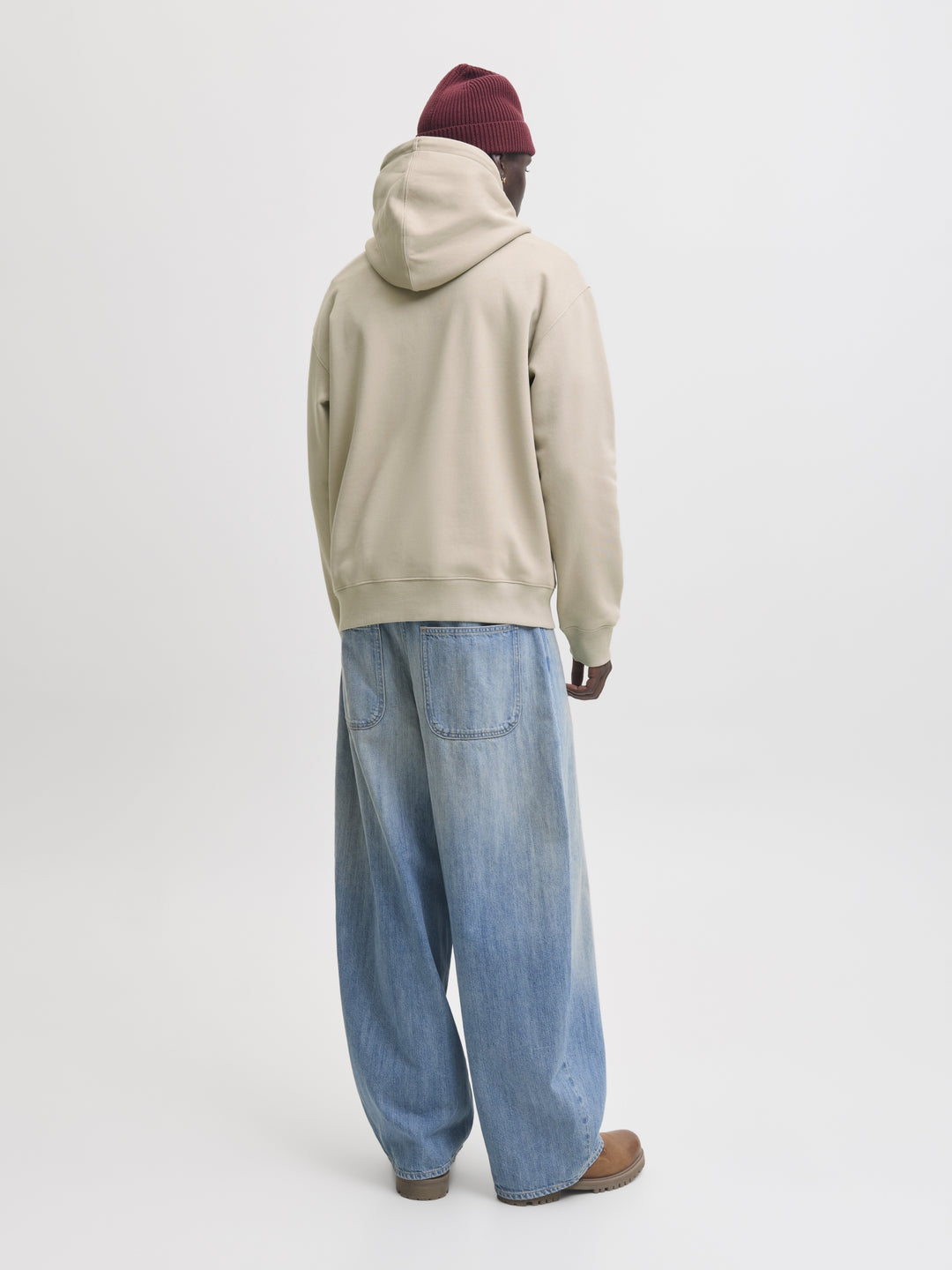 JJEACE SWEAT HOOD NOOS, Moonbeam 176631 Bild 7