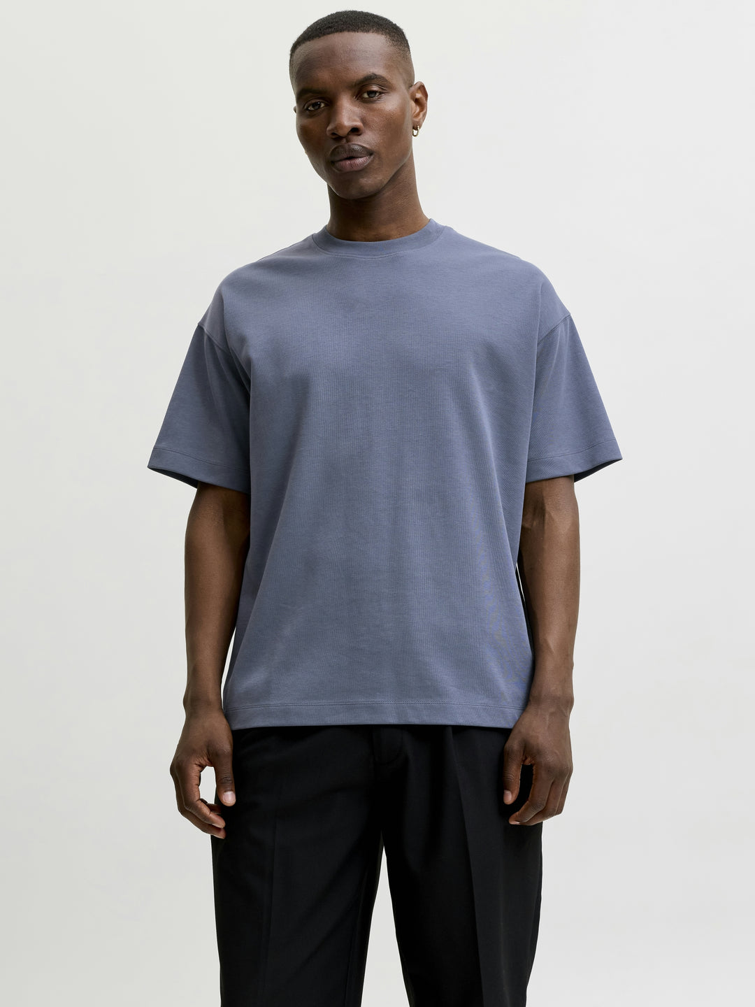JJEBARRON TEE SS O-NECK NOOS, Turbulence 176720 Bild 2