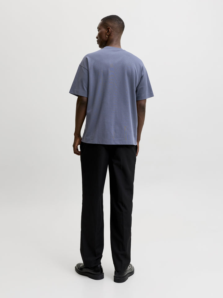 JJEBARRON TEE SS O-NECK NOOS, Turbulence 176720 Bild 3