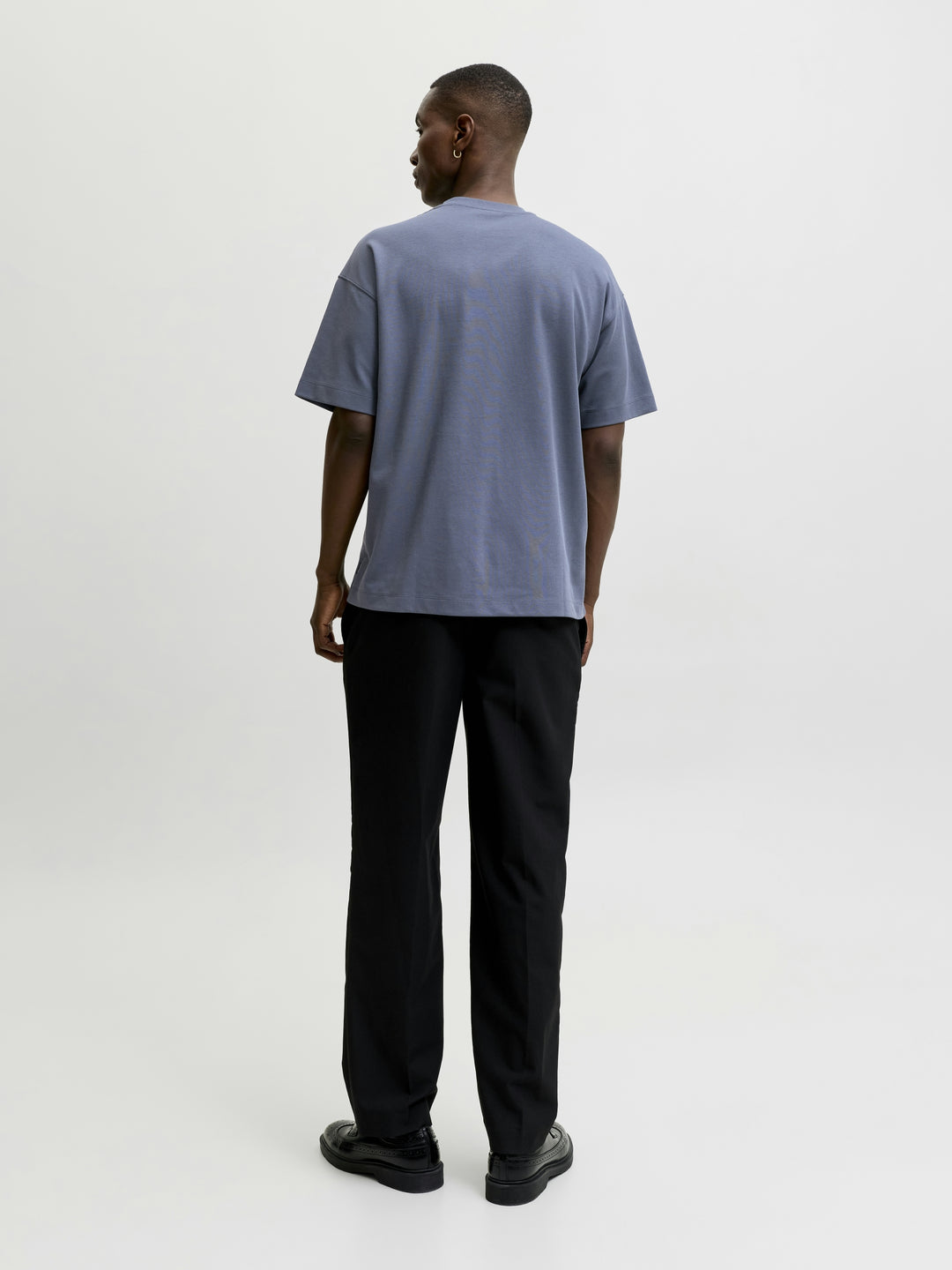 JJEBARRON TEE SS O-NECK NOOS, Turbulence 176720 Bild 3