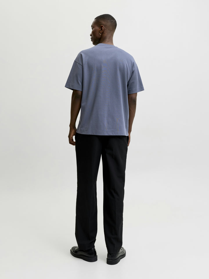JJEBARRON TEE SS O-NECK NOOS, Turbulence 176720 Bild 3