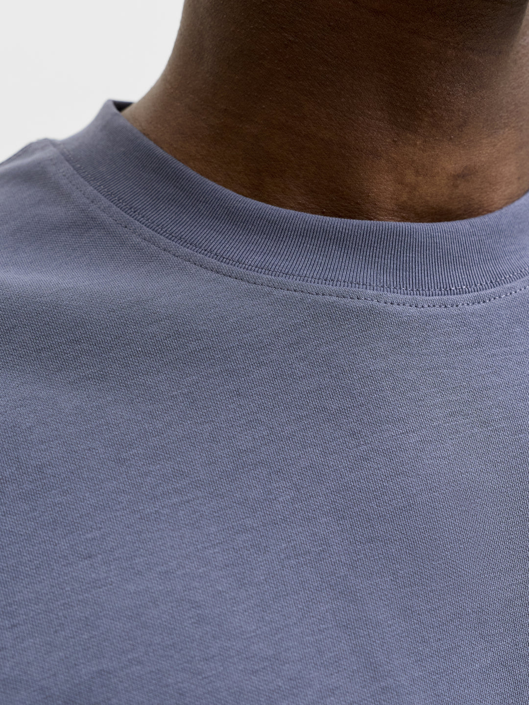 JJEBARRON TEE SS O-NECK NOOS, Turbulence 176720 Bild 5