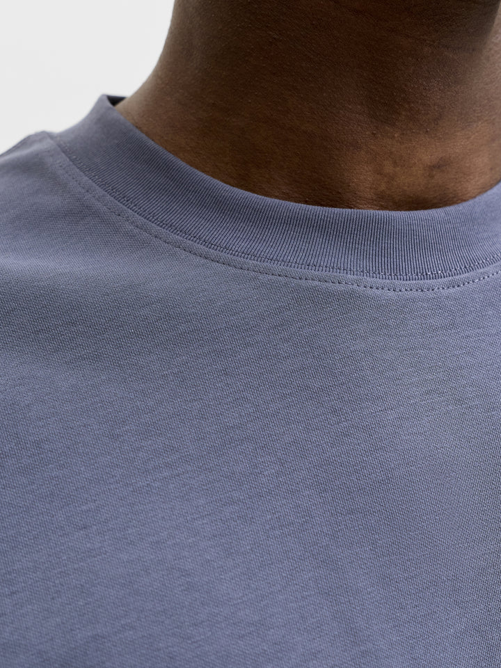 JJEBARRON TEE SS O-NECK NOOS, Turbulence 176720 Bild 5