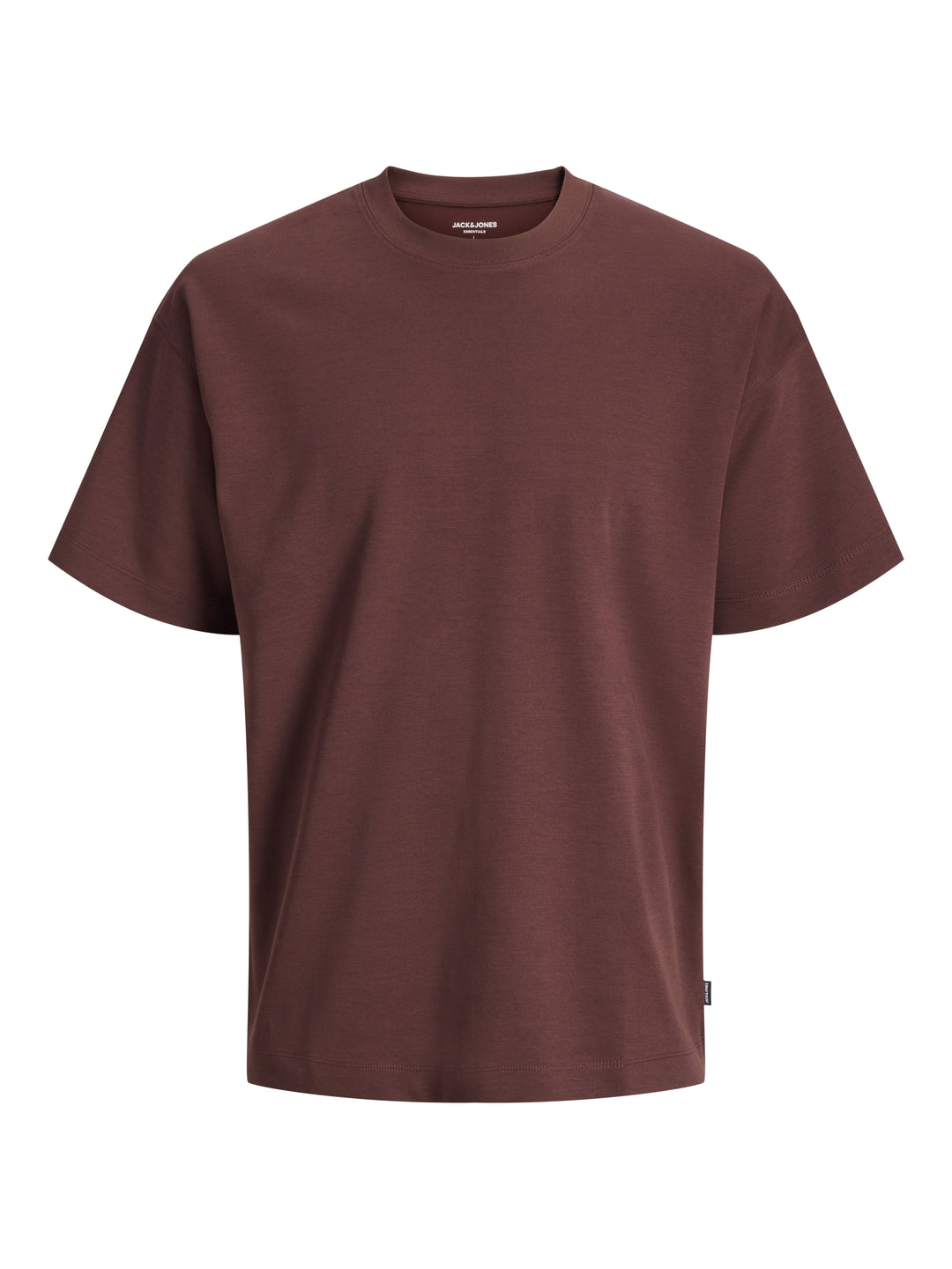 JJEBARRON TEE SS O-NECK NOOS, Bitter Chocolate 177094 Bild 1