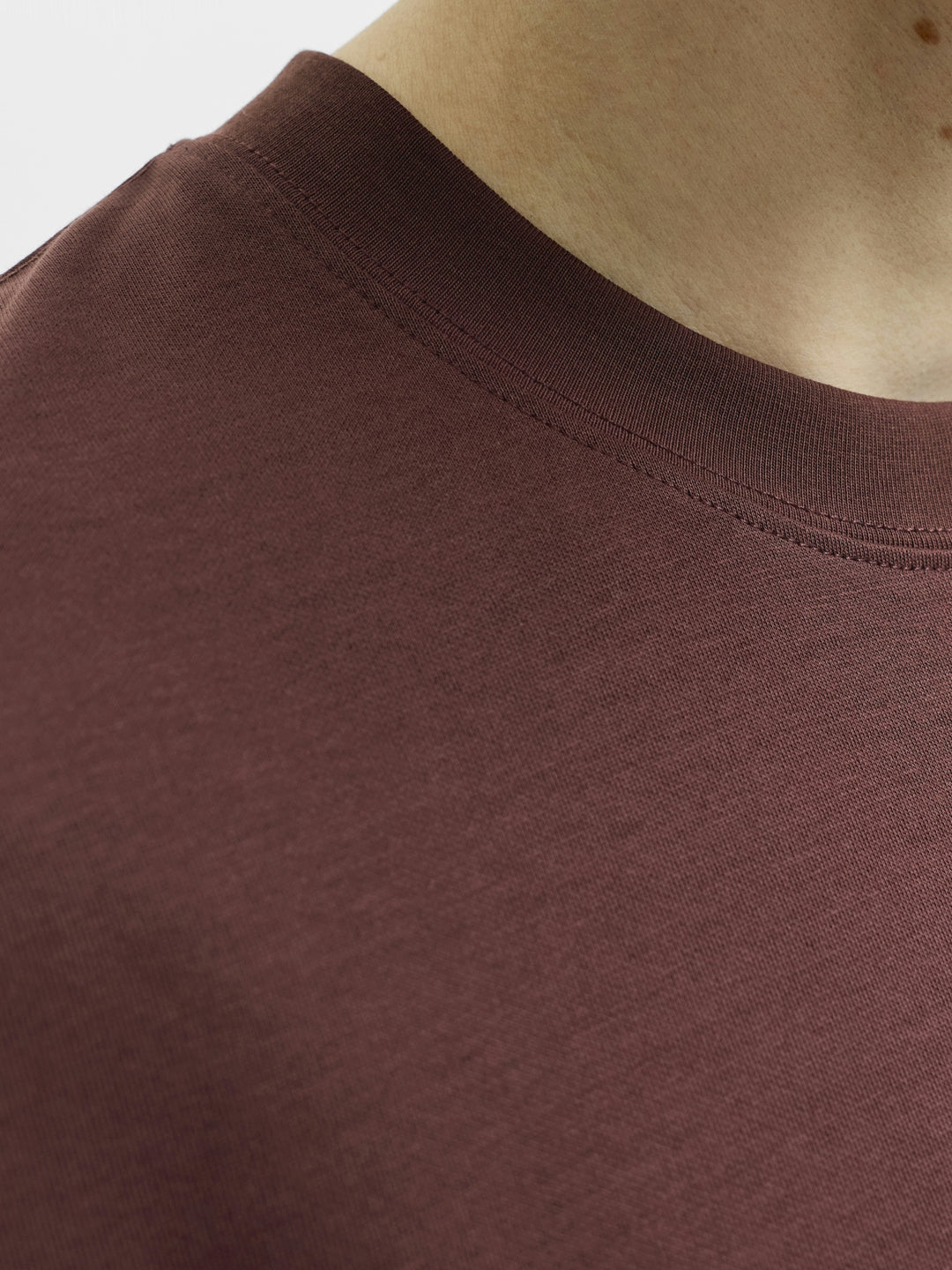 JJEBARRON TEE SS O-NECK NOOS, Bitter Chocolate 177094 Bild 7