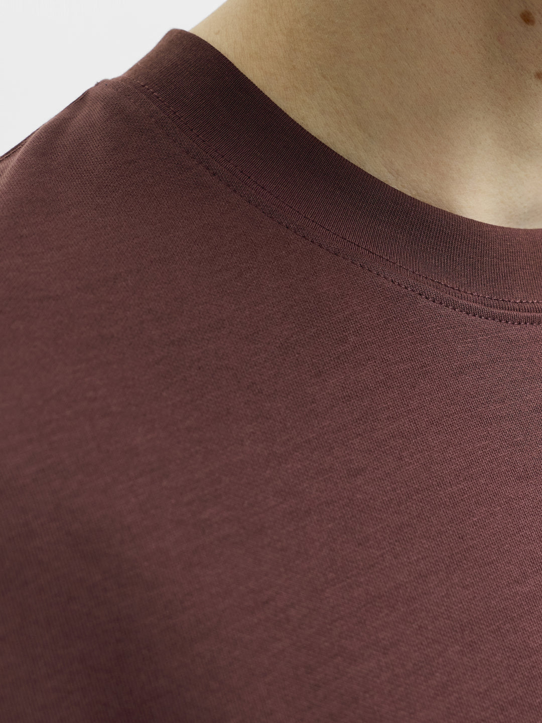 JJEBARRON TEE SS O-NECK NOOS, Bitter Chocolate 177094 Bild 7