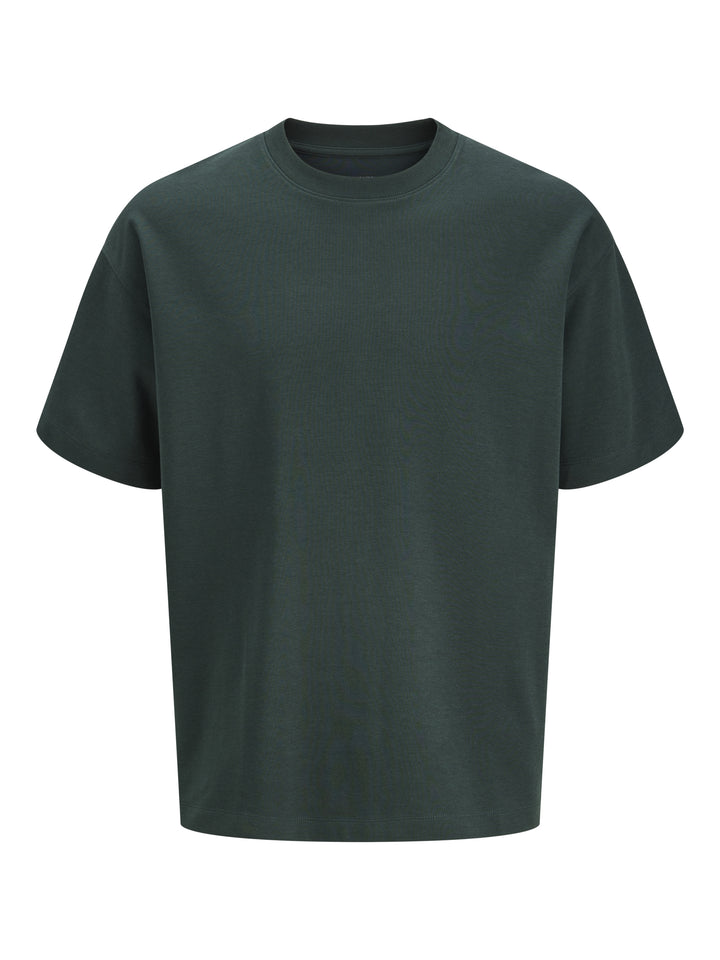 JJEBARRON TEE SS O-NECK NOOS, Scarab 177578 Bild 1