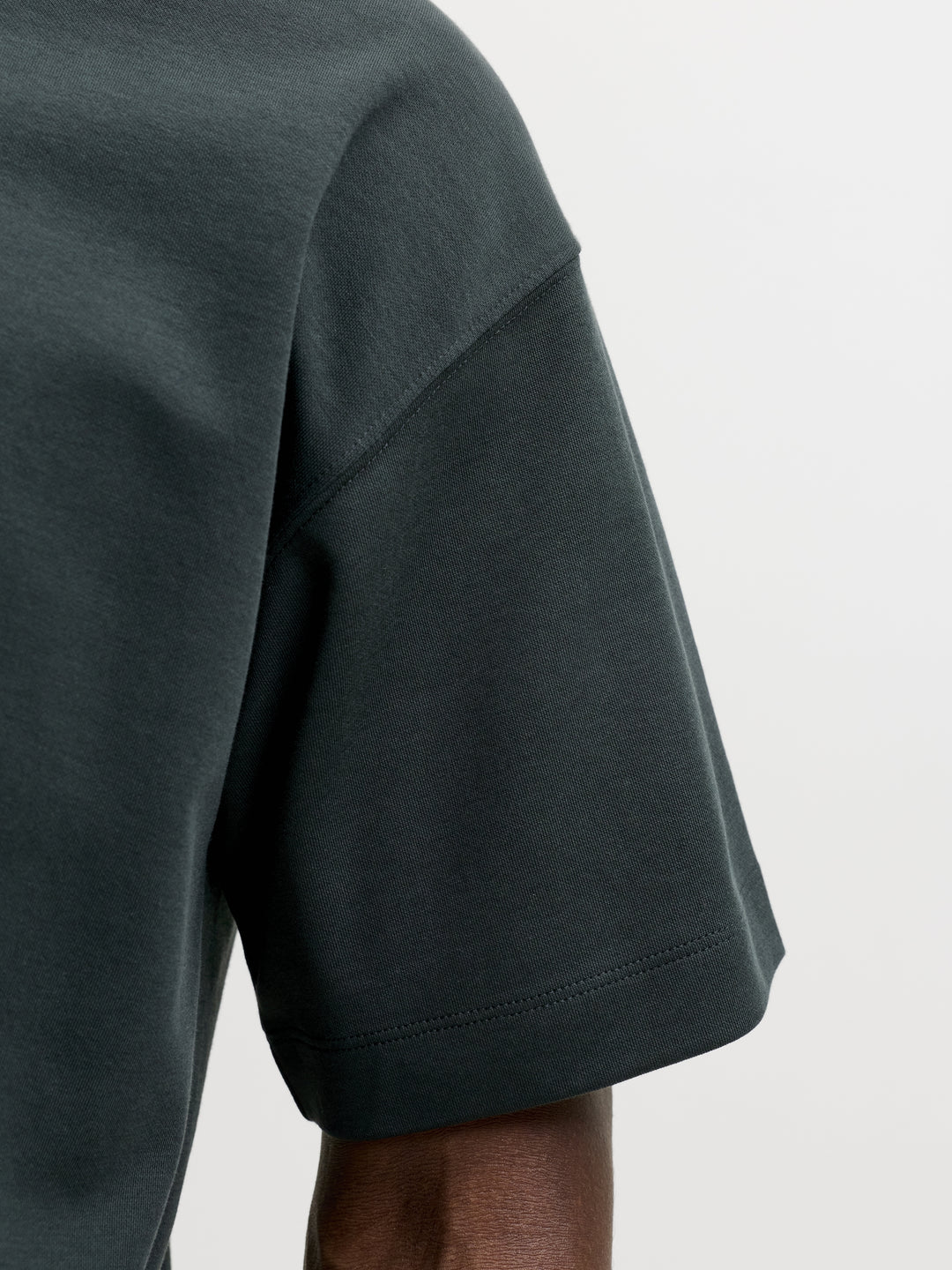 JJEBARRON TEE SS O-NECK NOOS, Scarab 177578 Bild 4