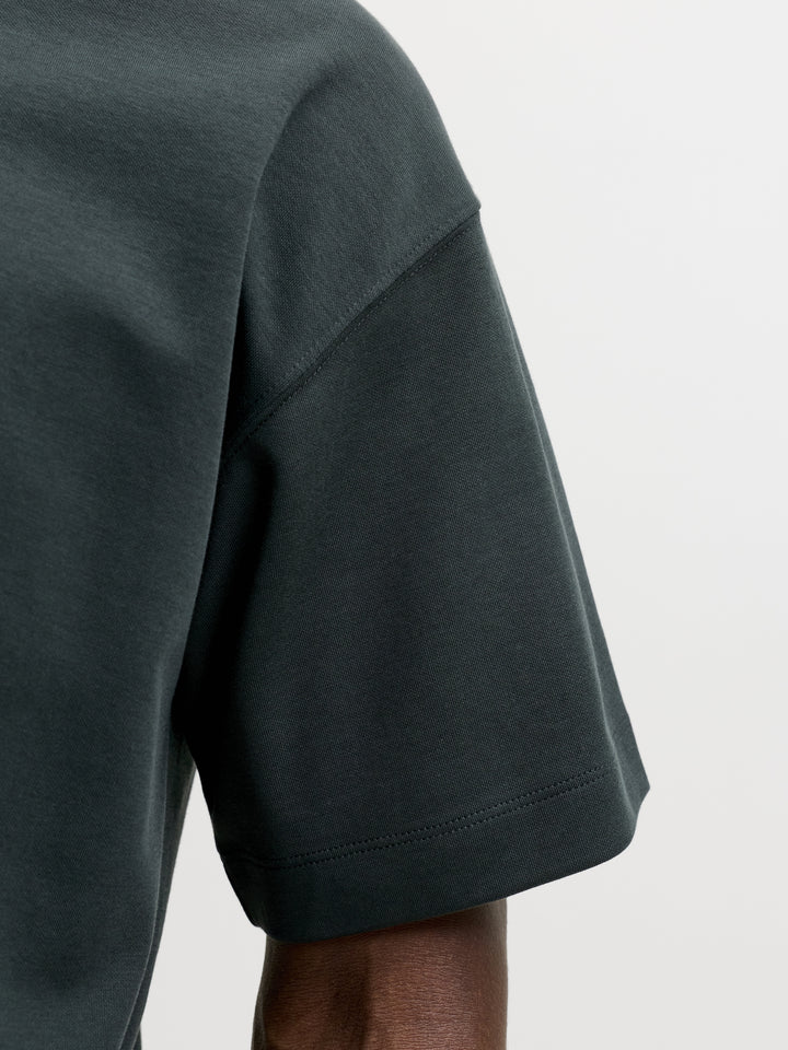 JJEBARRON TEE SS O-NECK NOOS, Scarab 177578 Bild 4