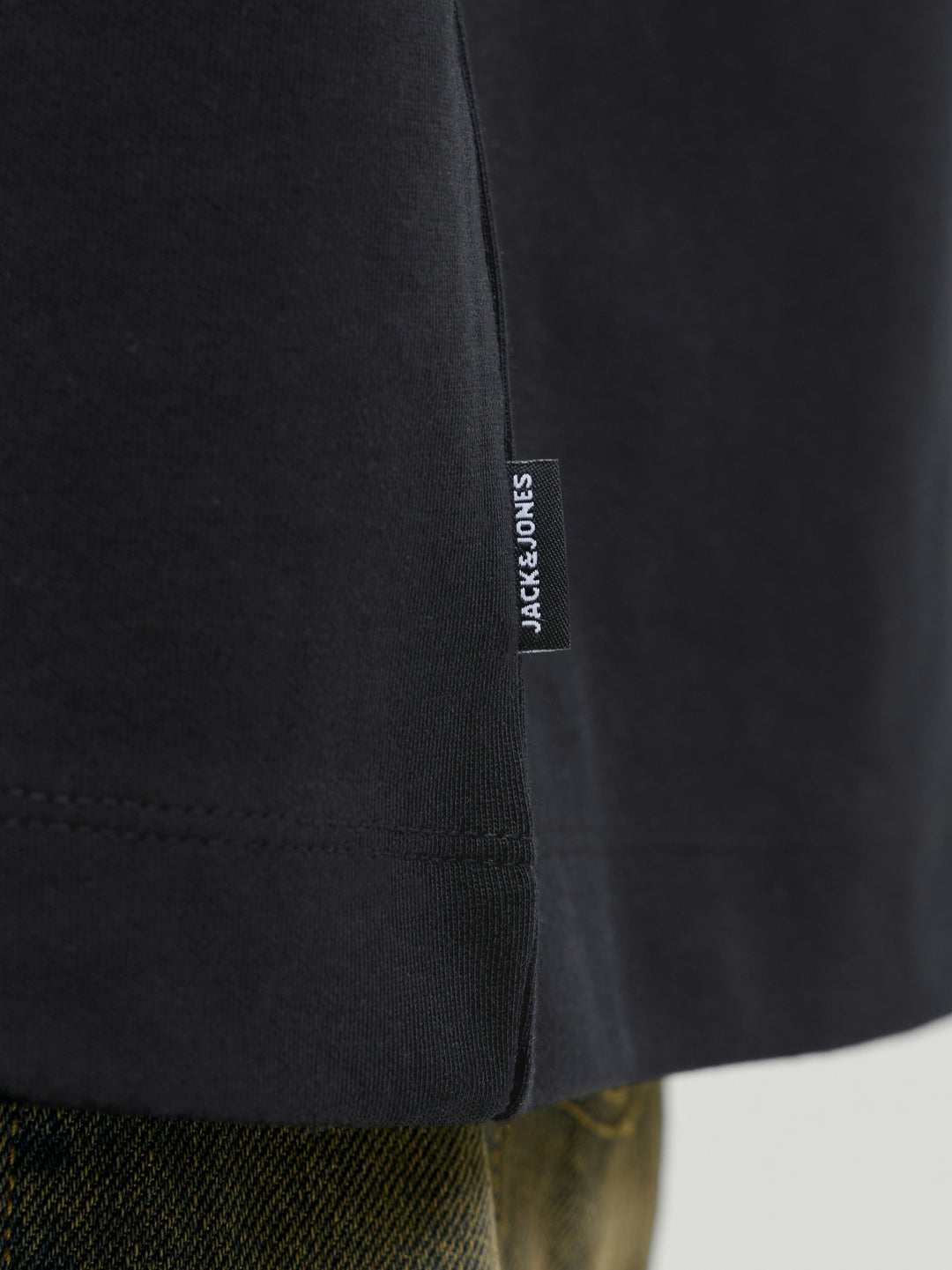 JJEBARRON TEE SS O-NECK NOOS, Black 178012 Bild 5