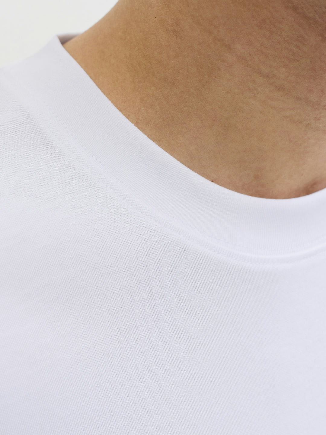 JJEBARRON TEE SS O-NECK NOOS, White 178074 Bild 2