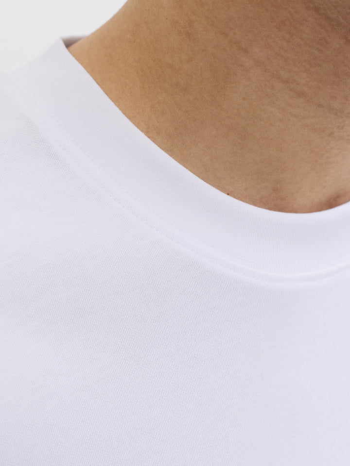 JJEBARRON TEE SS O-NECK NOOS, White 178074 Bild 3