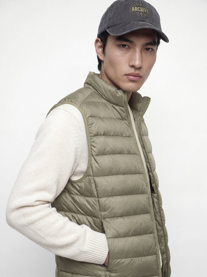 JJEBERG LIGHT DOWN BODYWARMER NOOS, Vetiver 176725 Bild 5