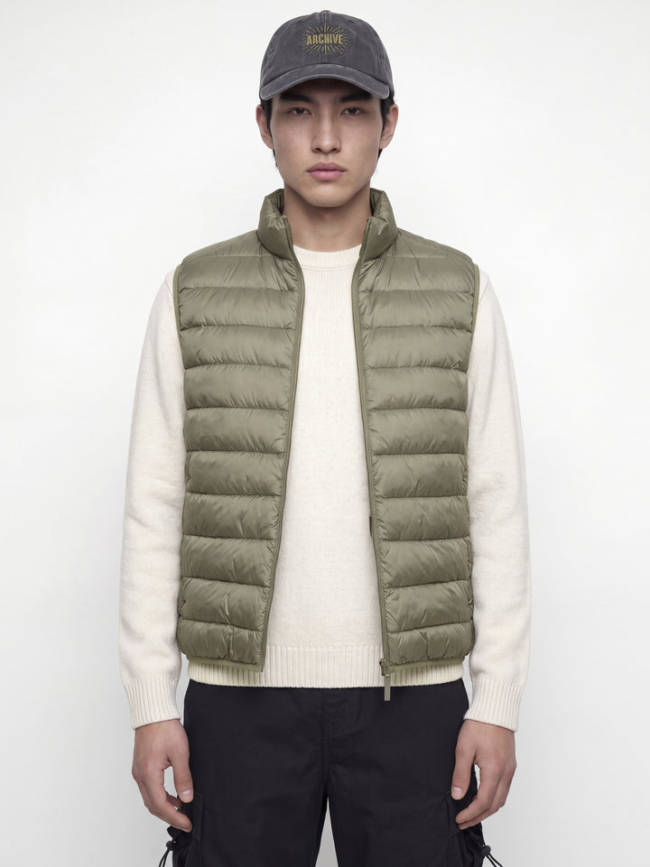 JJEBERG LIGHT DOWN BODYWARMER NOOS, Vetiver 176725 Bild 6