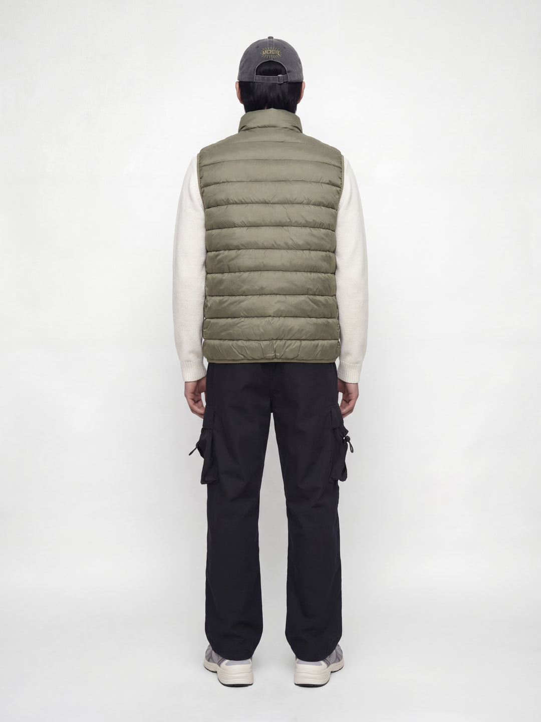 JJEBERG LIGHT DOWN BODYWARMER NOOS, Vetiver 176725 Bild 8
