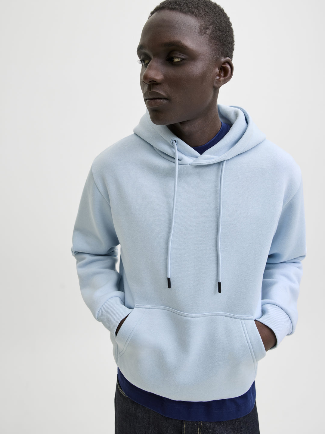 JJEBRADLEY SWEAT HOOD NOOS, Celestial Blue 175777 Bild 5