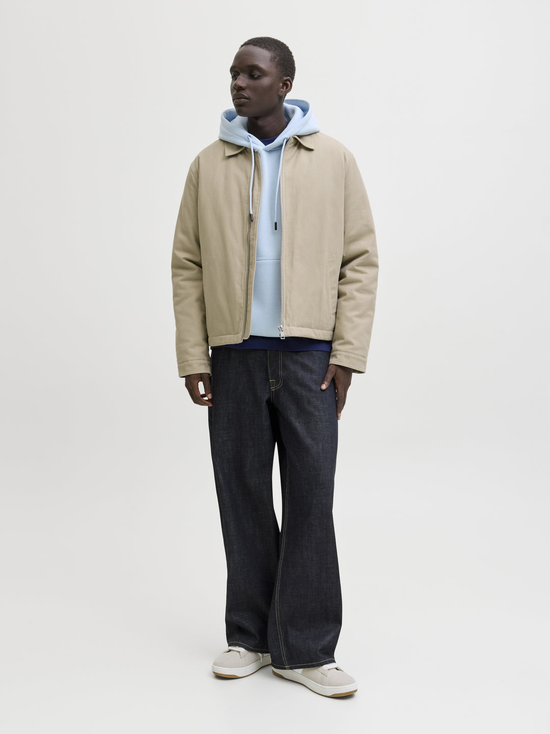 JJEBRADLEY SWEAT HOOD NOOS, Celestial Blue 175777 Bild 6