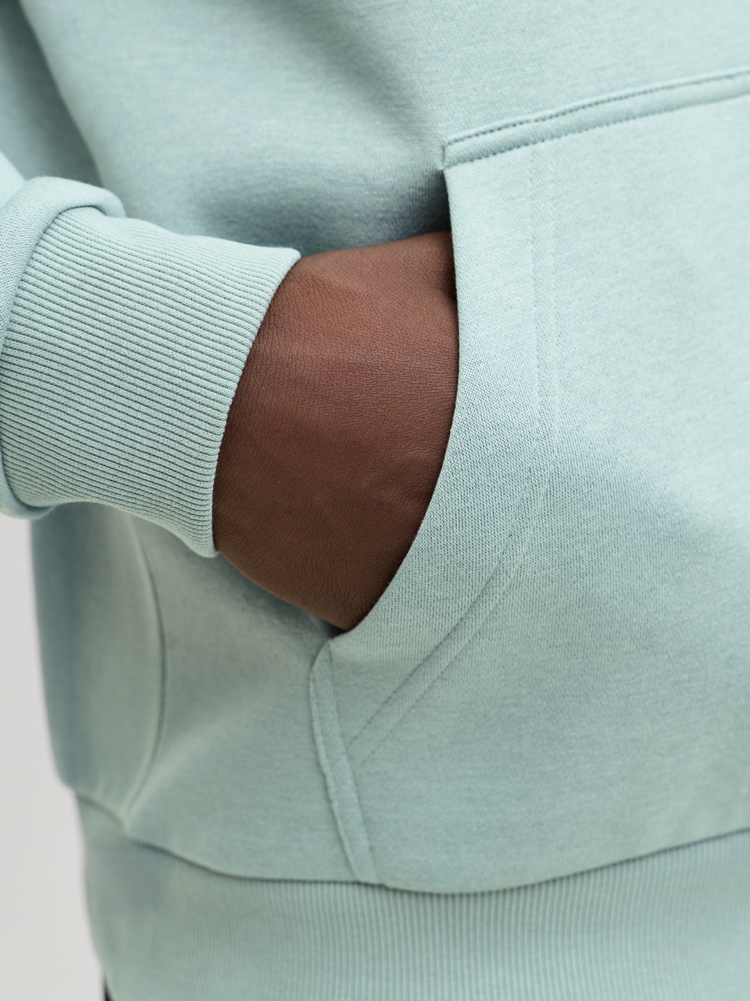 JJEBRADLEY SWEAT HOOD NOOS, Mineral Blue 177556 Bild 4
