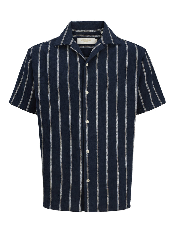 JJECOBA STRIPE RESORT SHIRT SS SN, Sky Captain/STRIPES 175917001 Bild 1