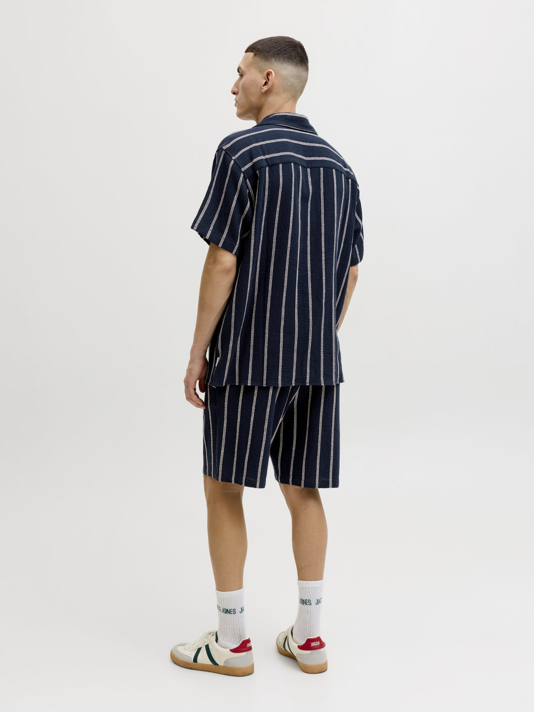 JJECOBA STRIPE RESORT SHIRT SS SN, Sky Captain/STRIPES 175917001 Bild 3