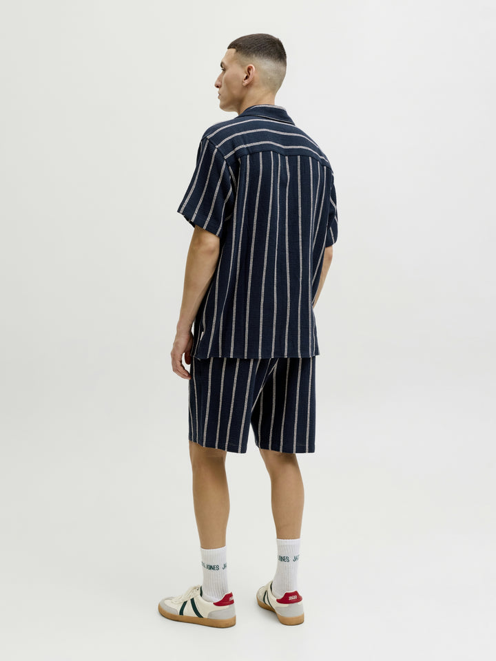 JJECOBA STRIPE RESORT SHIRT SS SN, Sky Captain/STRIPES 175917001 Bild 3