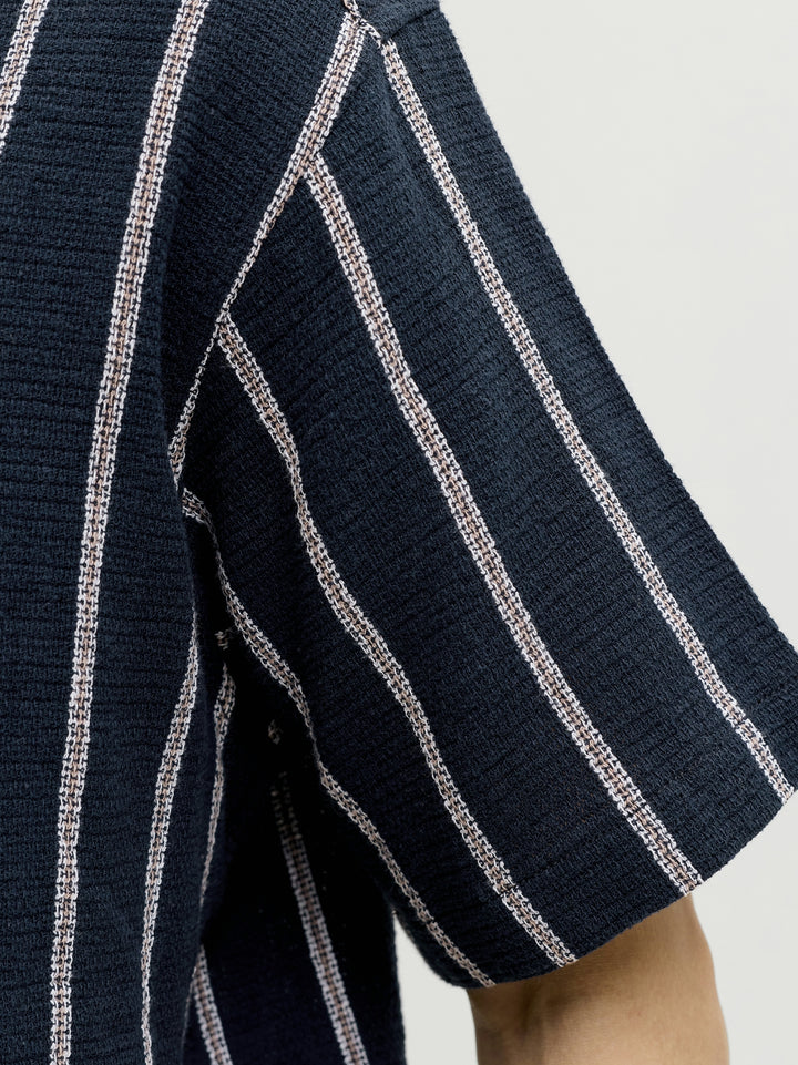 JJECOBA STRIPE RESORT SHIRT SS SN, Sky Captain/STRIPES 175917001 Bild 6